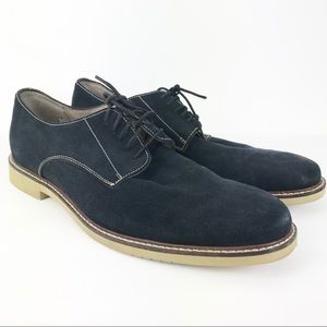 Men’s Banana Republic Blue Suede Lace Up Oxfords